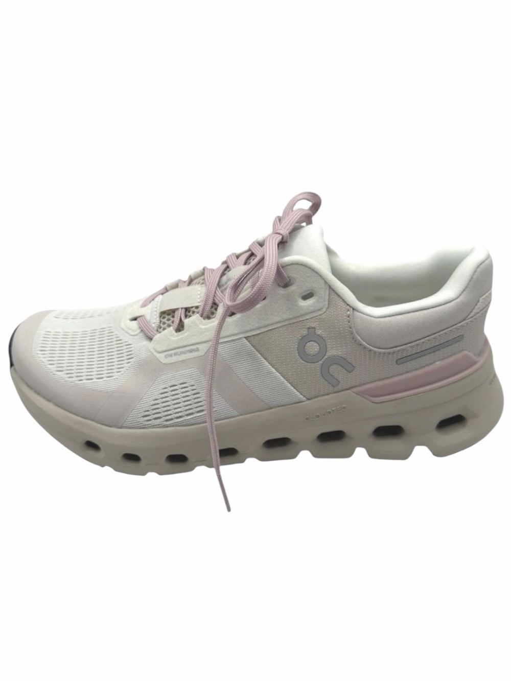 On Cloudrunner 2 Sneakers Women 7.5 Silver Mauve NIB Running Shoes Athletic